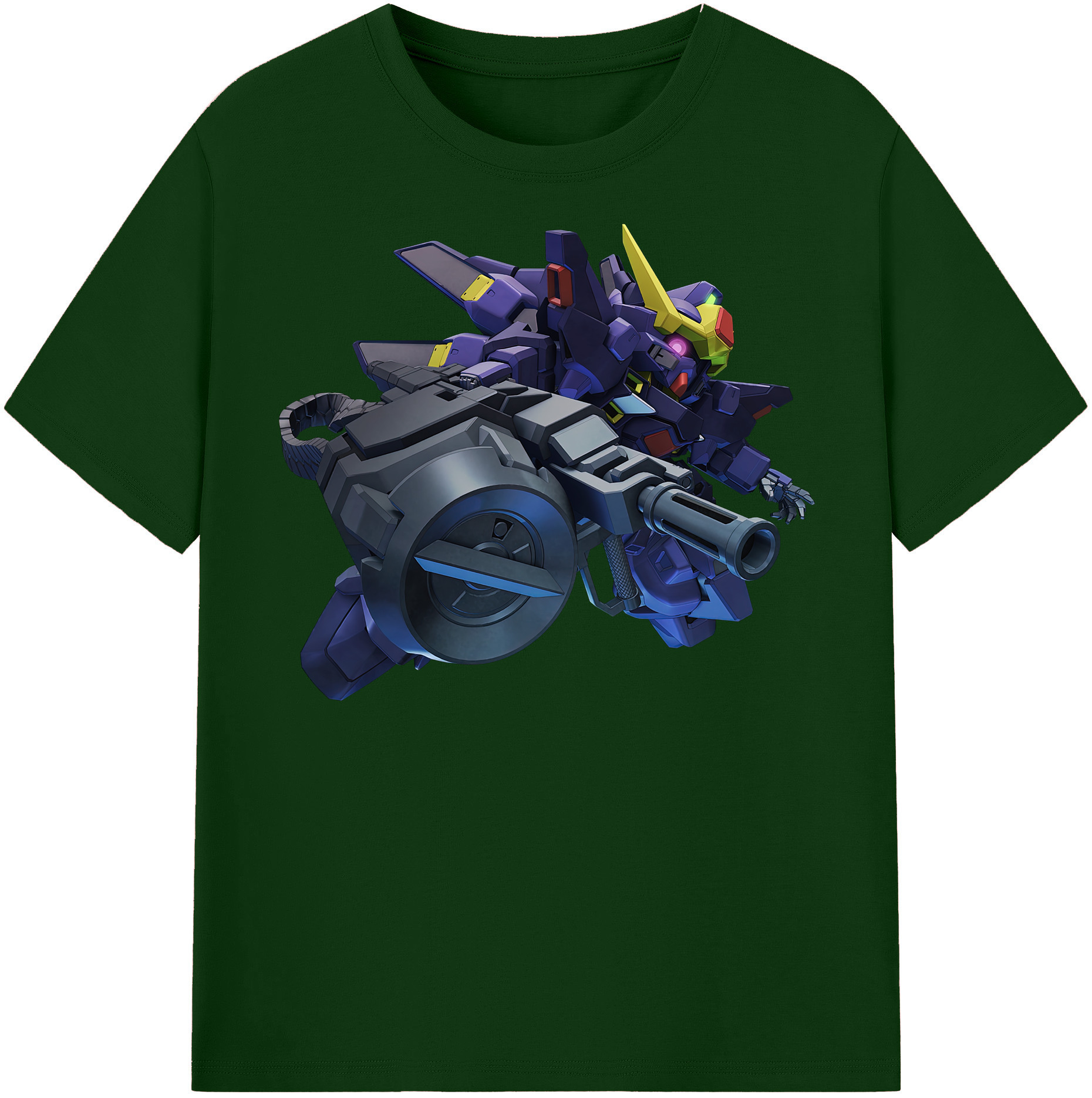 （画像用） 機動戦士ガンダム Mobile Suit Gundam 綿100％半袖Tシャツ（フロントプリント）